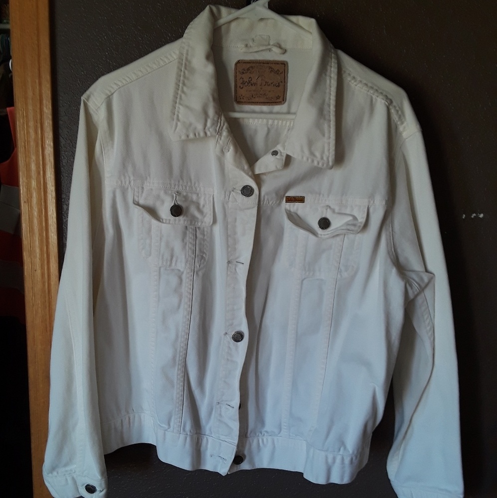 Nice white jean jacket